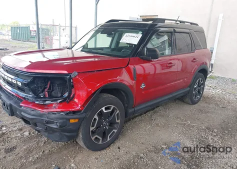 2021 Ford Bronco Sport Outer Banks из США, поврежденный, VIN 3FMCR9C63MRB00151